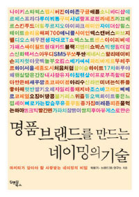 명품브랜드를 만드는 네이밍의 기술 : 마케터가 알아야 할 사랑받는 네이밍의 비밀 표지 이미지
