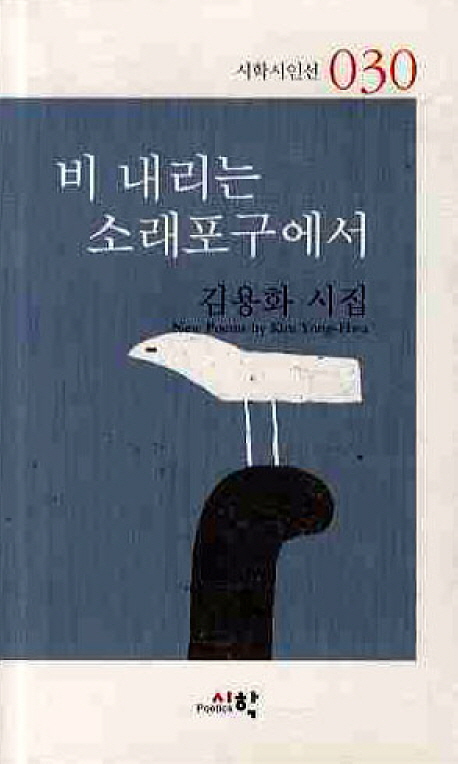 비 내리는 소래포구에서 : 김용화 시집 표지이미지