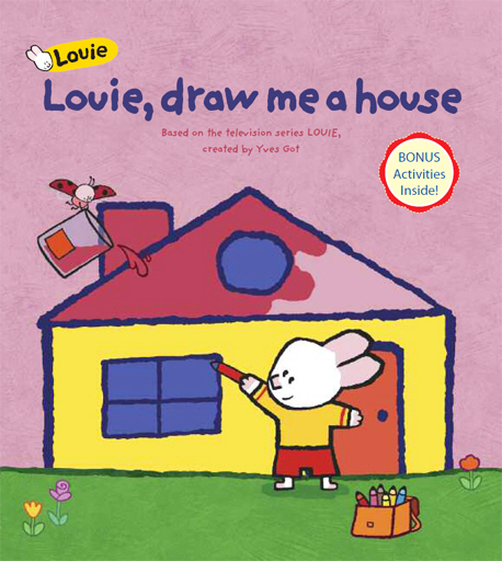 Louie, draw me a house 표지 이미지