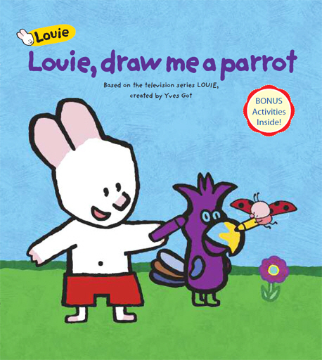 Louie, draw me a parrot 표지 이미지