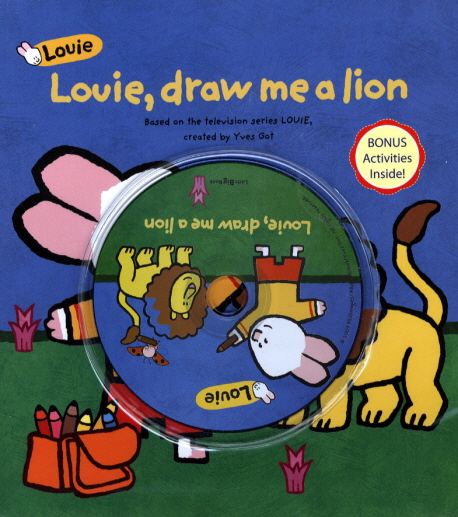 Louie, draw me a lion 표지 이미지