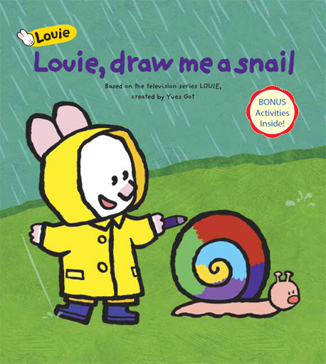 Louie, draw me a snail 표지 이미지