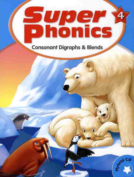 Super phonics. 4, Consonant digraphs & blends 표지 이미지