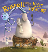 Russell and the lost treasure 표지 이미지