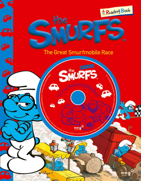 (The)Smurfs reading book. 6 : (The)great smurfmobile race
