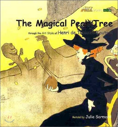 (The)Magical Pear Treethrough the art style of Henri de Toulouse-Lautrec 