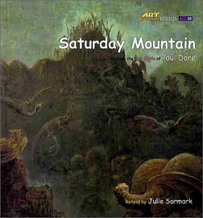 Saturday Mountainthrough the art style of Paul Dore