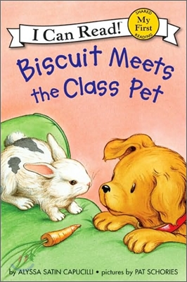 Biscuit meets the class pet