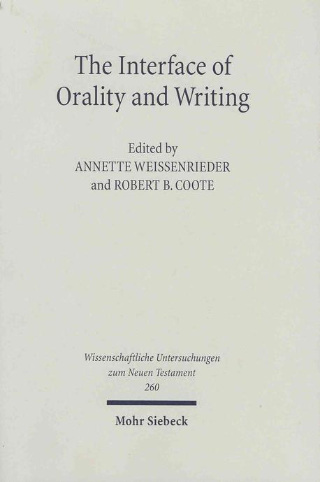 The Interface of Orality and Writing : Speaking, Seeing, Writing in the Shaping of New Genres