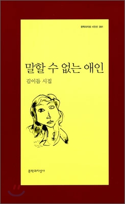 말할 수 없는 애인 : 김이듬 시집