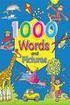 1000 Words and Pictures (Hardcover)