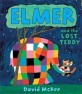 Elmer and the Lost Teddy : Board Book (Paperback)