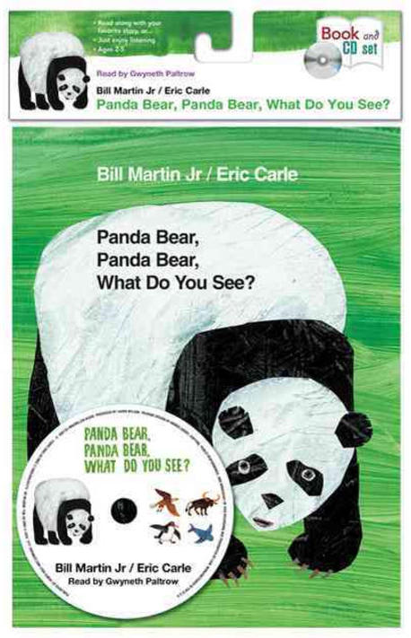 Panda bear, panda bear, what do you see? 