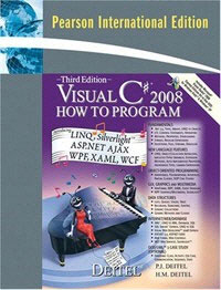 Visual C# 2008  : how to program / by P.J. Deitel  ; H.M. Deitel