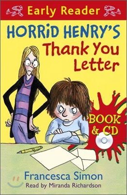Horrid Henry's Thank You Letter 표지 이미지