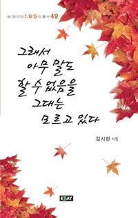 그래서 아무 말도 할 수 없음을 그대는 모르고 있다 (김시헌 시집)