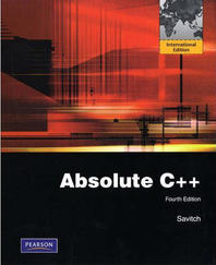 Absolute C++ / by Walter Savitch  ; contributor, Kenrick Mock