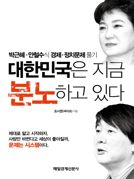 대한민국은 지금 분노하고 있다  : 박근혜·안철수식 경제·정치문제 풀기