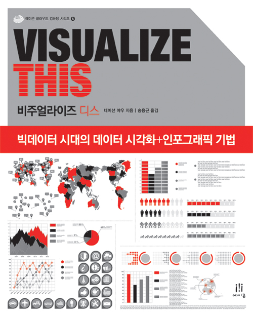 비주얼라이즈 디스 : 빅데이터 시대의 데이터 시각화 플러스 인포그래픽 기법 표지 이미지