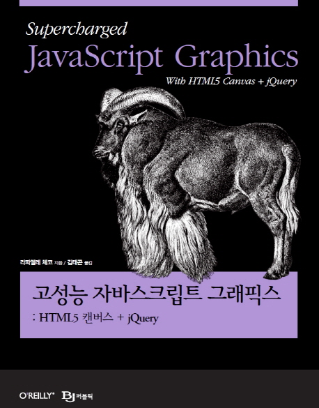 고성능 자바스크립트 그래픽스 : HTML5 캔버스 + jQuery