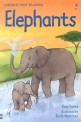 Usborne First Reading 4-15 : Elephants (Paperback, Audio CD1)