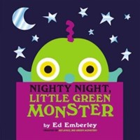 Nighty night little green monster 표지 이미지