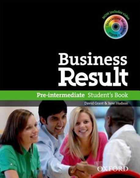 Business result  : pre-intermediate student's book / by David Grant & Jane Hudson ; intera...