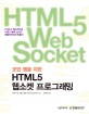 (모던 웹을 위한) HTML5 웹소켓 프로그래밍 :HTML5 웹소켓으로 가볍고 빠른 실시간 애플리케이션 만들기 