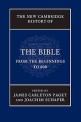 The New Cambridge history of the Bible