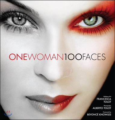 One woman 100 faces