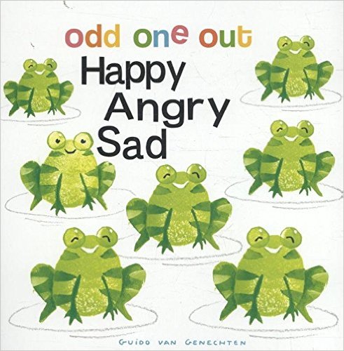 Odd one out happy angry sad. [3]  표지이미지