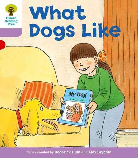 Oxford reading tree Stage 1＋ : What dogs like 표지