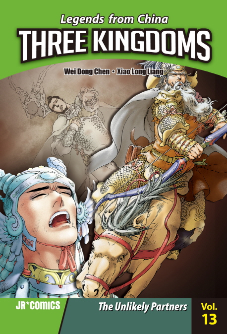 Three kingdoms : legends from China. vol. 13, the unlikely partners 표지 이미지