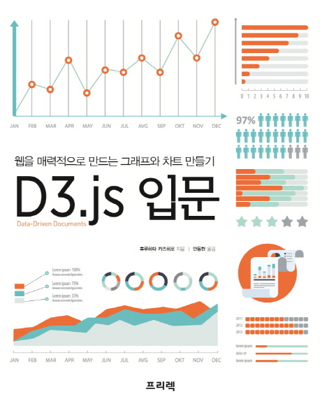 D3.js 입문 : 웹을 매력적으로 만드는 그래프와 차트 만들기
