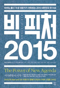 빅 픽처 2015 : 하버드 출신 국내 전문가가 전망하는 2015 대한민국 핫 이슈 : 지각 변동의 시작 the power of new agenda = Big picture