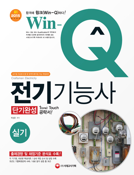 (Win-Q) 전기기능사 실기 : 단기완성 / 박성운 편저
