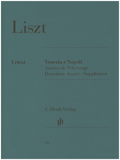 Venezia e Napoli : Années de Pèlerinage Deuxième Année ·Supplément