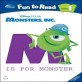 M is for monster :  Monsters, INC.