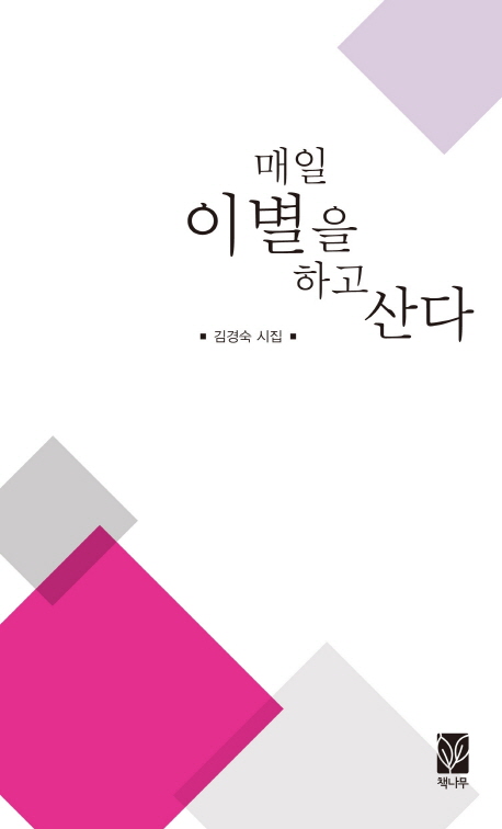 매일 이별을 하고 산다  : 김경숙 시집