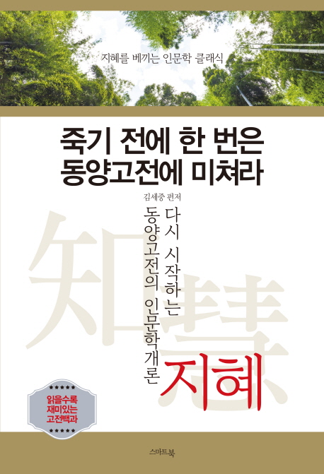 죽기 전에 한 번은 동양고전에 미쳐라 지혜 : 다시 시작하는 동양고전의 인문학 개론