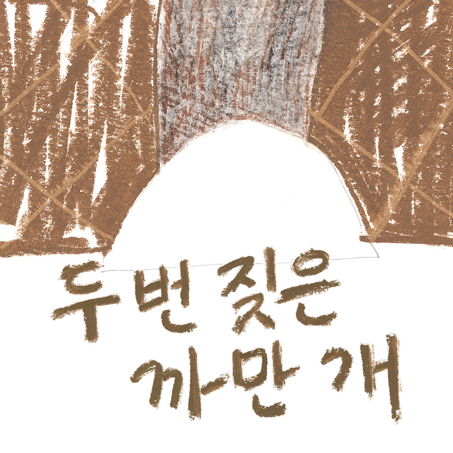 두번 짖은 까만 개 표지이미지