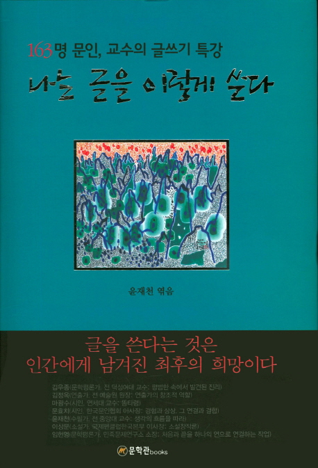 나는 글을 이렇게 쓴다  - [알라딘전자책]  : 163명 문이, 교수의 글쓰기 특강