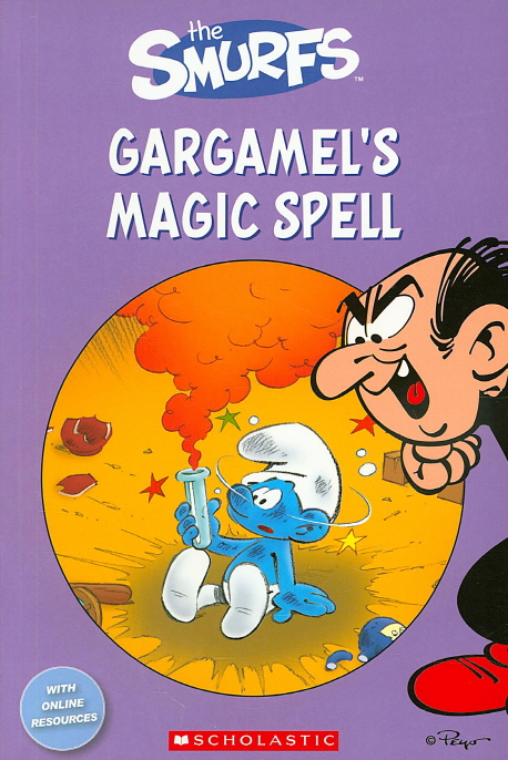 Gargamel's magic spell 