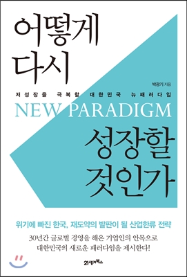 어떻게 다시 성장할 것인가  : 저성장을 극복할 대한민국 뉴패러다임 = New Paradigm