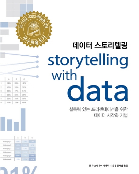 데이터 스토리텔링 : 설득력 있는 프리젠테이션을 위한 데이터 시각화 기법 / 콜 누스바우머 내...