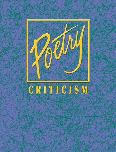 Poetry Criticism. 153 / edited by Lawrence J Trudeau