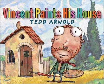 Vincent paints his house