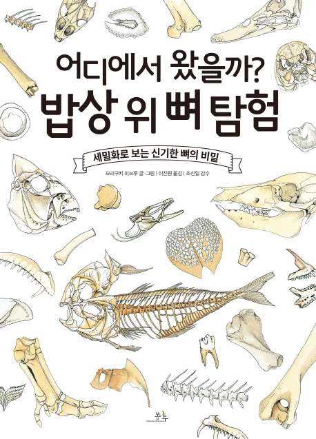 밥상 위 뼈 탐험 : 세밀화로 보는 신기한 뼈의 비밀