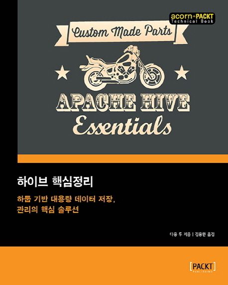 하이브 핵심정리 :하둡 기반 대용량 데이터 저장, 관리의 핵심 솔루션 