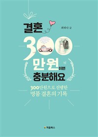 결혼 300만원이면 충분해요  : 300만원으로 진행한 명품 결혼의 기록